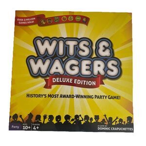 WITS & WAGERS Deluxe Edition Party Game Brand New Factory Sealed 2024 North Star